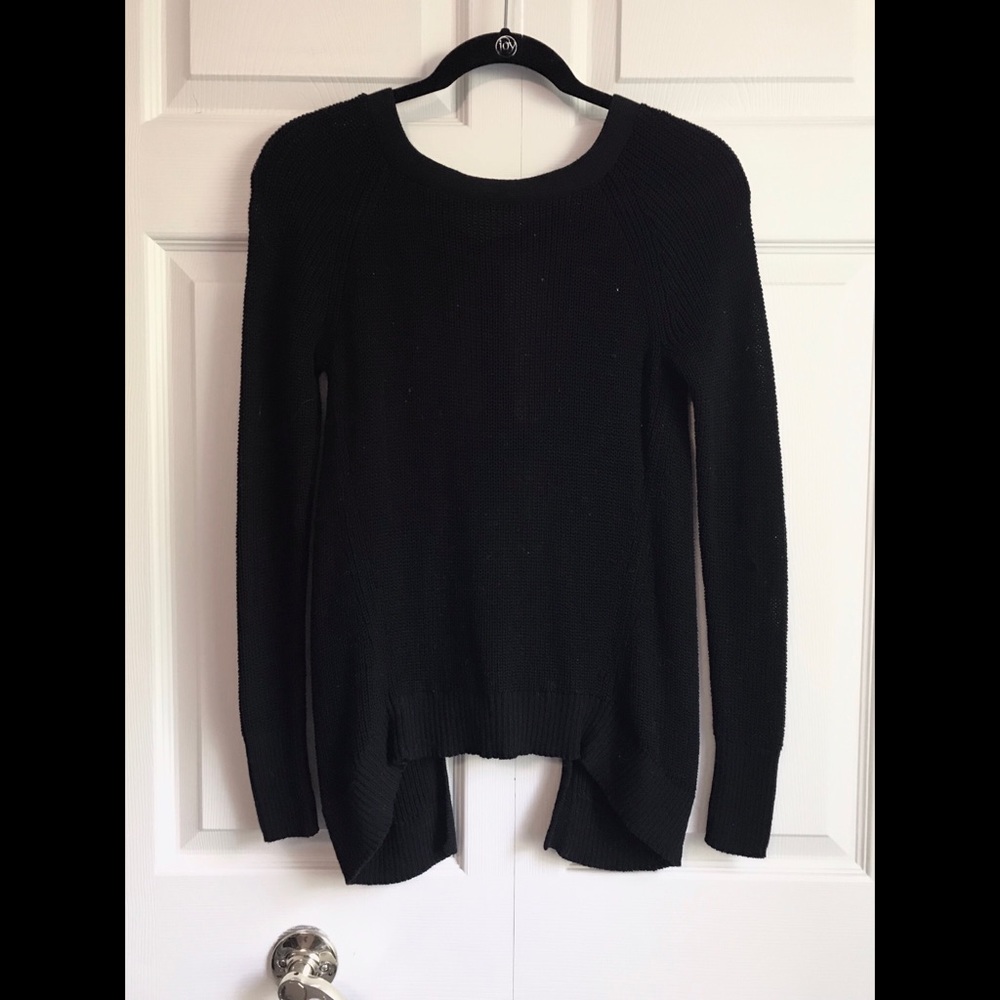 Express Adjustable Open Back Sweater - image 2